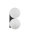 INTERLAKEN * APLIQUE IP54 2*G9 NEGRO